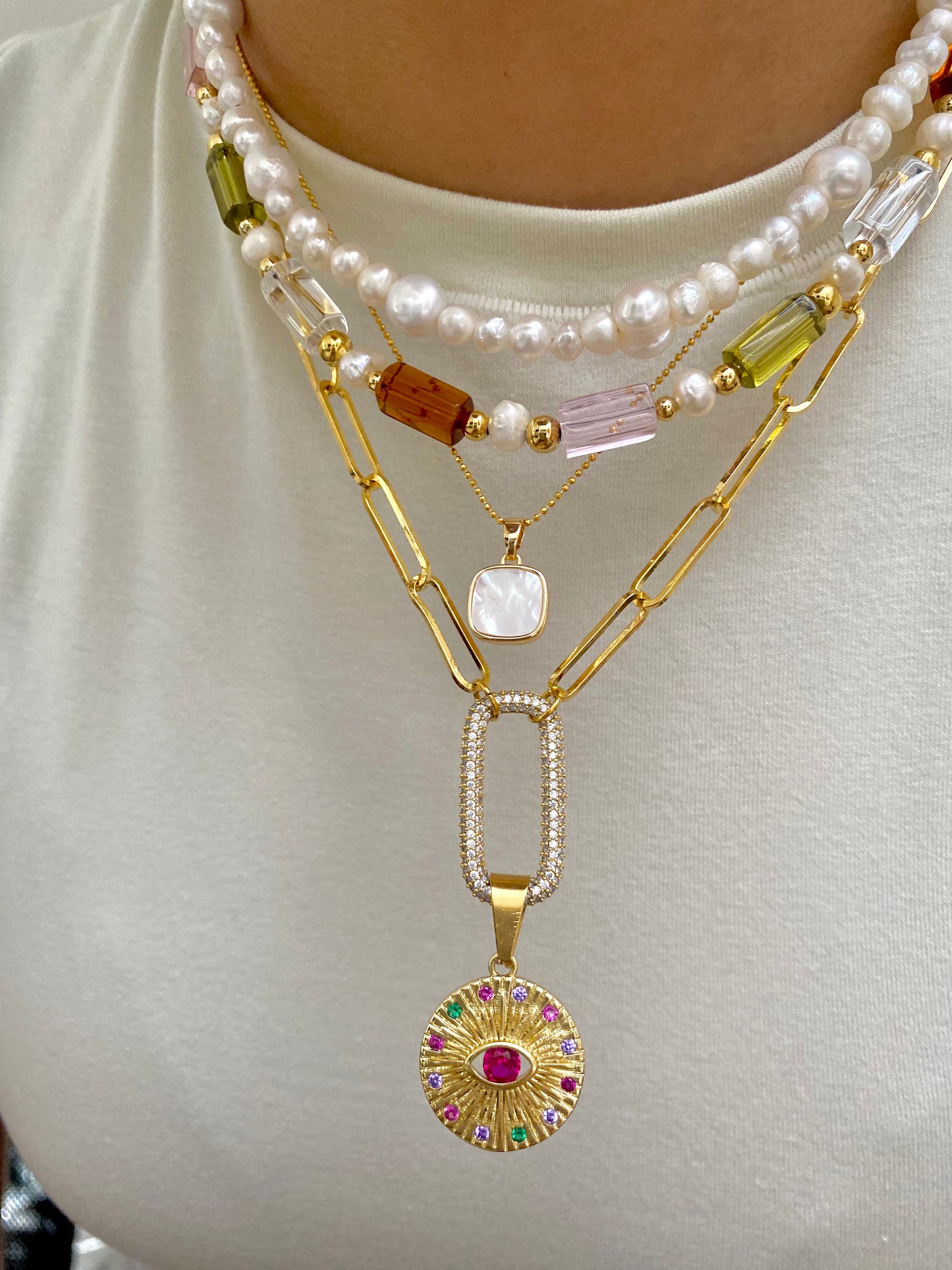 Cloud Pearls Necklace