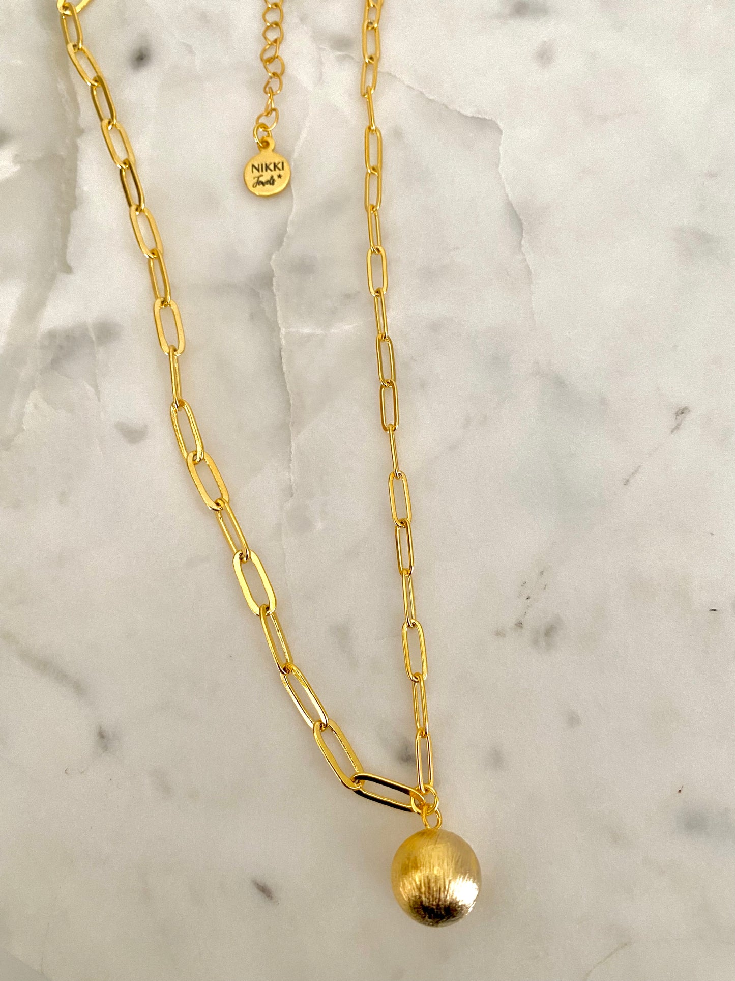 Golden Ball Chain
