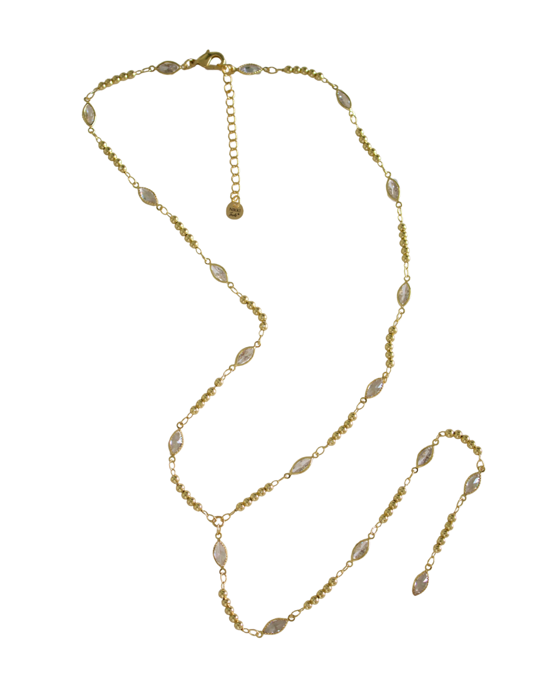 Promise Link Lariat Necklace