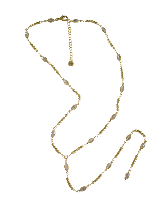 Promise Link Lariat Necklace