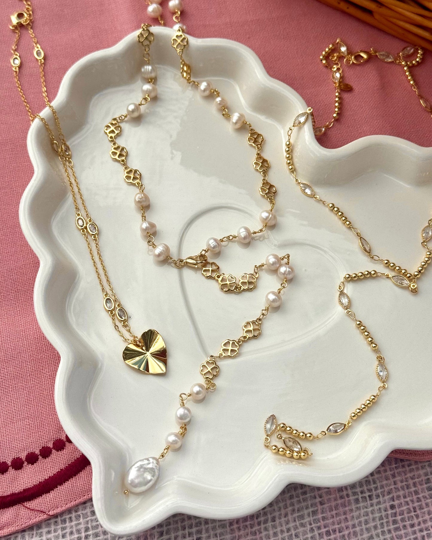 Promise Link Lariat Necklace