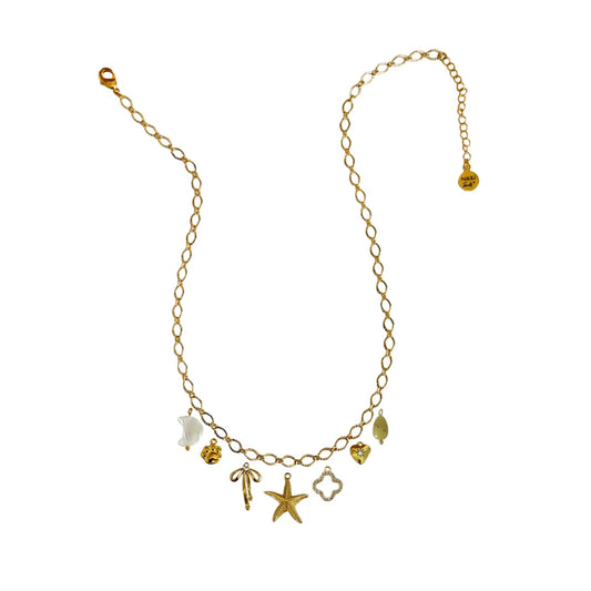 Custom Charm Necklace - Customer's Product with price 60.00 ID RrcNVeW6P-Ty-TEZwj0ZoCNP