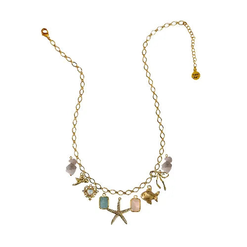 Custom Charm Necklace - Customer's Product with price 76.00 ID Swqb4QdMBfUg395QALPrADyS