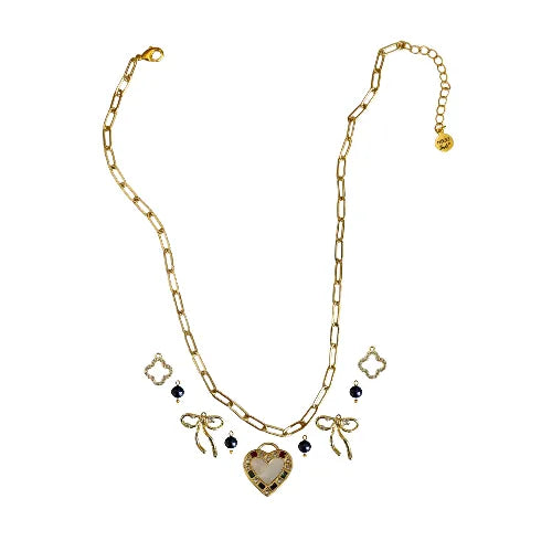 Custom Charm Necklace - Customer's Product with price 62.00 ID lkK7ptI3N98on6WM_f3PyxzP