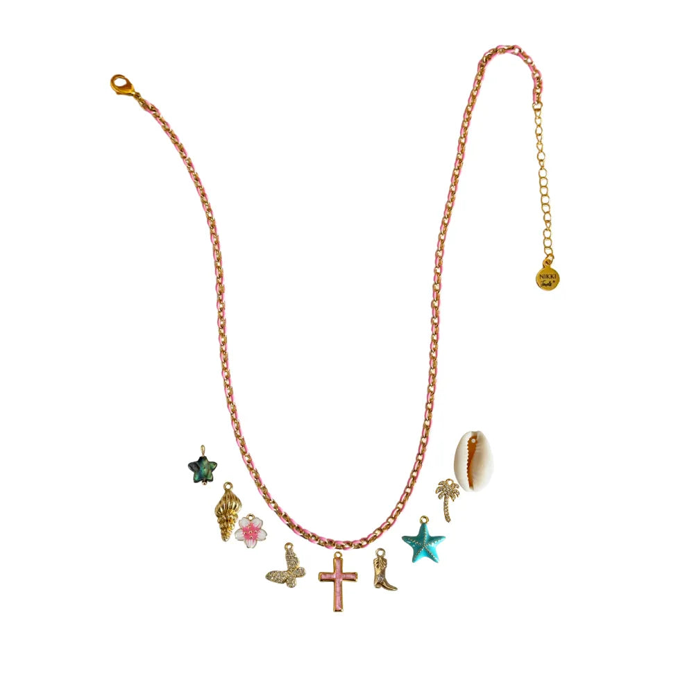 Custom Charm Necklace - Customer's Product with price 78.00 ID 14fO2L0fxZK2I1LBpaboZ5gR