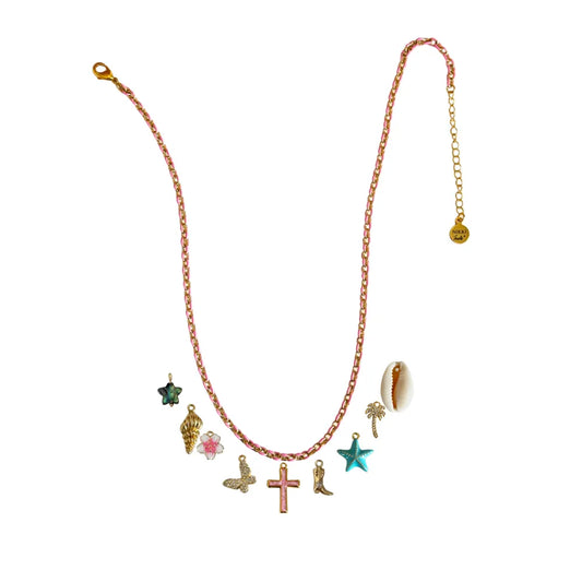 Custom Charm Necklace - Customer's Product with price 78.00 ID 14fO2L0fxZK2I1LBpaboZ5gR