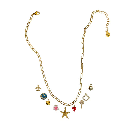 Custom Charm Necklace - Customer's Product with price 90.00 ID jGshTU8VZfVXTGgMOzqPipBp