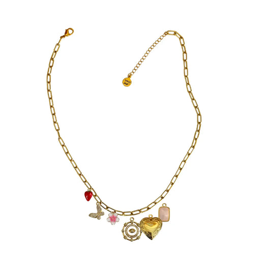 Custom Charm Necklace - Customer's Product with price 66.00 ID jsNA3YWBtGq9f2XN_wW_0Q7R