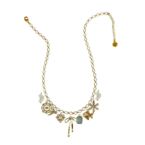 Custom Charm Necklace - Customer's Product with price 76.00 ID Fibv9VpRY7pMTo8PIpnq4P5l