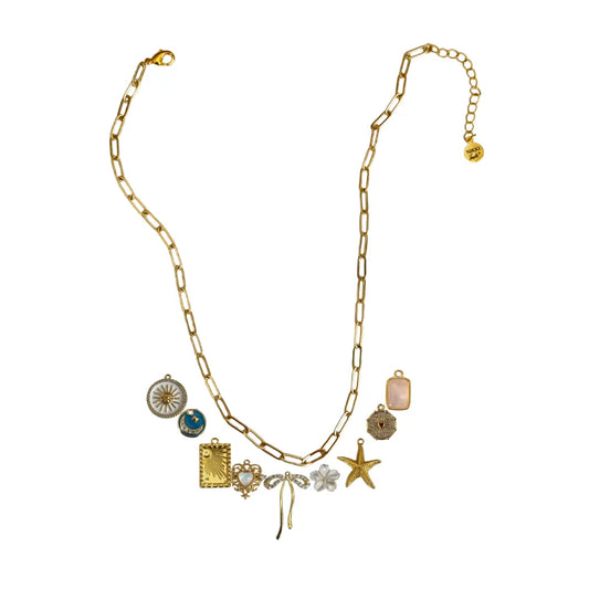 Custom Charm Necklace - Customer's Product with price 83.00 ID amorum6JmyOZQLuO9MGQ1WoU