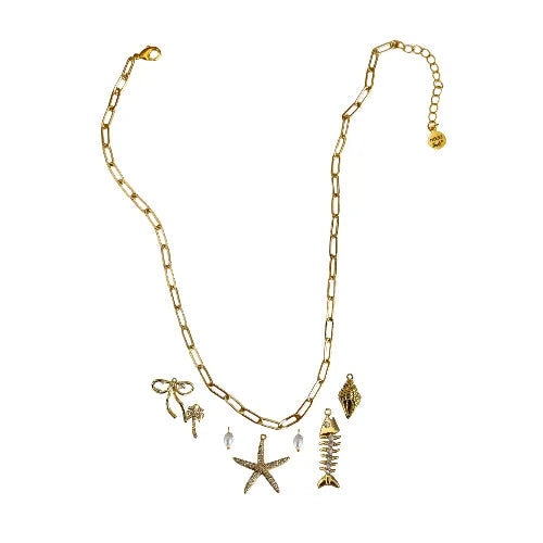 Custom Charm Necklace - Customer's Product with price 60.00 ID K7T4iJfG6JRgEml83guOPEQd