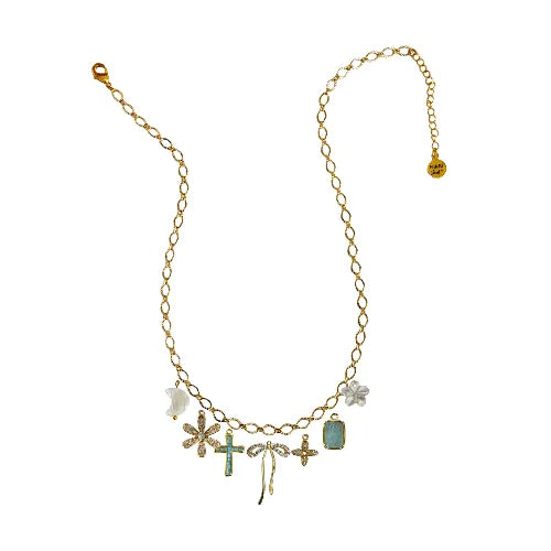 Custom Charm Necklace - Customer's Product with price 60.00 ID d73ifPpCyWIDcvwBig7IWeuv