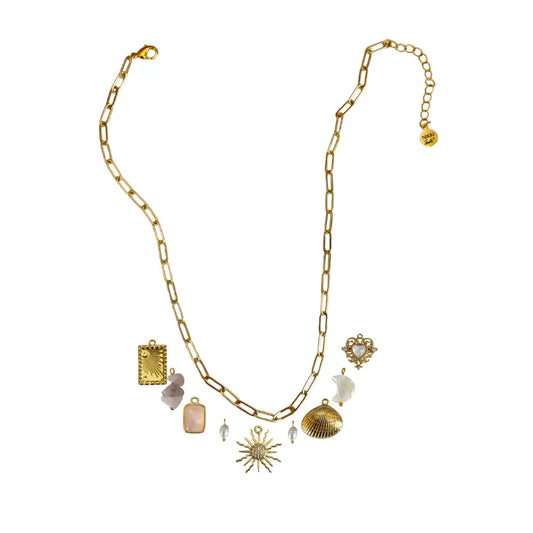 Custom Charm Necklace - Customer's Product with price 62.00 ID 5DufSarcnmctSNXkFxwLbDwV