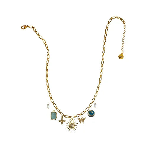 Custom Charm Necklace - Customer's Product with price 60.00 ID Hz4RKOixtpFswR7E5EXYgd4v