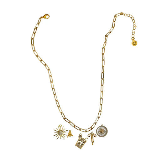 Custom Charm Necklace - Customer's Product with price 58.00 ID jIRDaSMCNW1tgfJ_ZOz3bK7F
