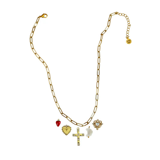 Custom Charm Necklace - Customer's Product with price 51.00 ID R3dQezaoIGrA8jVppF7KXOgH