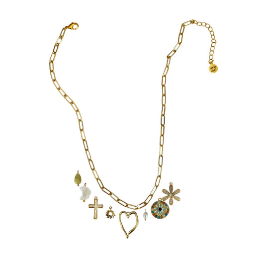 Custom Charm Necklace - Customer's Product with price 61.00 ID NuZ8kVjsWgO9e4gxImL7GFgx