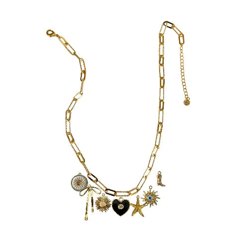 Custom Charm Necklace - Customer's Product with price 76.00 ID wjZRkSI1klkED8c7ubB9nFg7