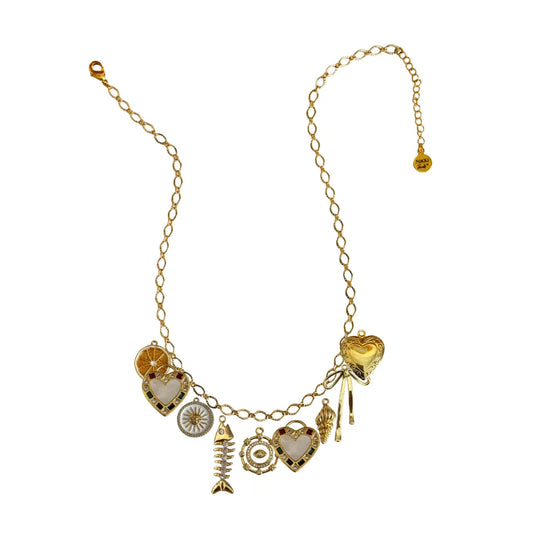Custom Charm Necklace - Customer's Product with price 90.00 ID 2nkyaIoVDFzYOltHP9KLcVtR