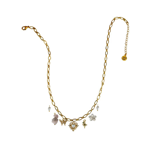 Custom Charm Necklace - Customer's Product with price 46.00 ID Sm-PL1Kpsh_3kMOJlCvONUKa