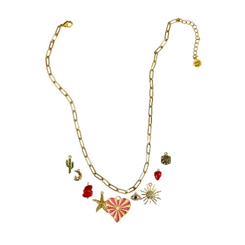 Custom Charm Necklace - Customer's Product with price 83.00 ID n_X_vkH8LXlezaVoylY7b1DX