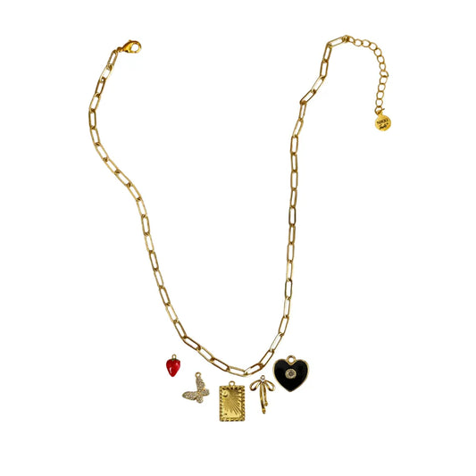 Custom Charm Necklace - Customer's Product with price 58.00 ID _eCIIuTis3GvrETg_WOWc9jw