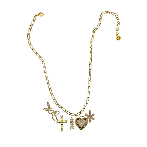 Custom Charm Necklace - Customer's Product with price 66.00 ID 9M4GmksK-LQpSYIRoXLryaLm