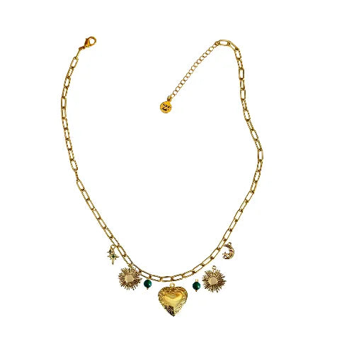 Custom Charm Necklace - Customer's Product with price 60.00 ID 4TuC-kW8oLC8FGasG9PyfR6j