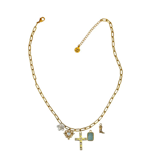 Custom Charm Necklace - Customer's Product with price 51.00 ID m04KZr4yH7n6dt3IqTmgHzF2