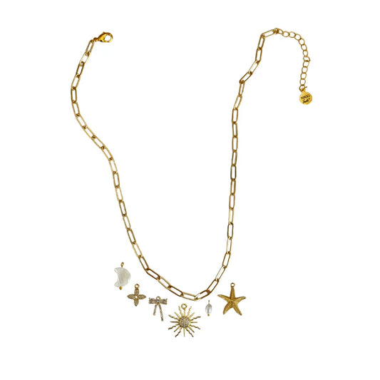 Custom Charm Necklace - Customer's Product with price 52.00 ID VjQ-9Oq7GCANfVAwD36ucVze