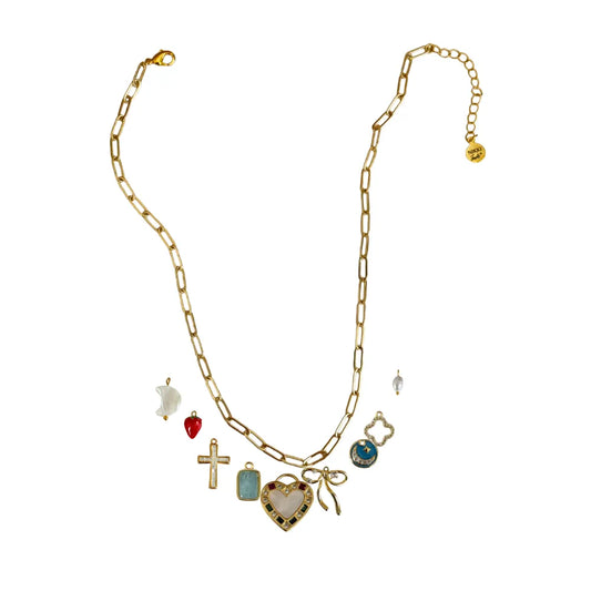 Custom Charm Necklace - Customer's Product with price 76.00 ID ea2ID606tw2EHLv_srrVLhzG