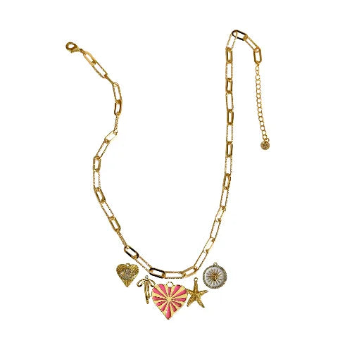Custom Charm Necklace - Customer's Product with price 60.00 ID aNyaL16bpEW-8F25lFwcYMcb
