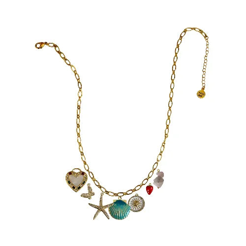 Custom Charm Necklace - Customer's Product with price 67.00 ID hMDcKRX6qfx1gYxpT3vLSl8U