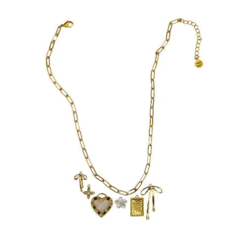 Custom Charm Necklace - Customer's Product with price 59.00 ID EJ2D3Htv7je8xp4KasbuWl6z