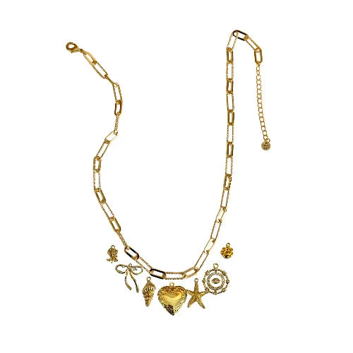Custom Charm Necklace - Customer's Product with price 76.00 ID LsCf9fepr1VdzaoCesy0E5MF