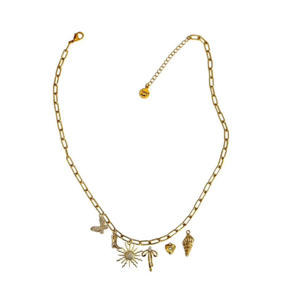 Custom Charm Necklace - Customer's Product with price 66.00 ID 3abPl_JZBofIgaOZTf2pDi98