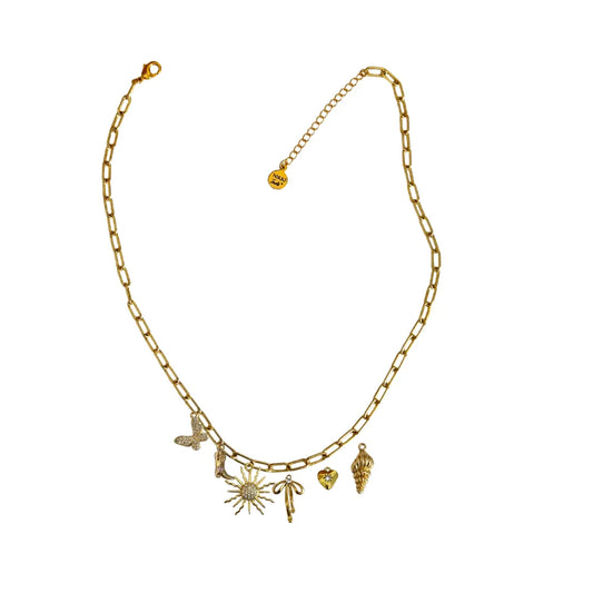 Custom Charm Necklace - Customer's Product with price 66.00 ID 3abPl_JZBofIgaOZTf2pDi98