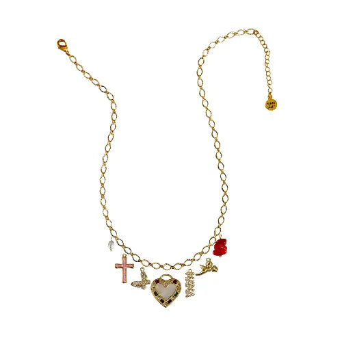 Custom Charm Necklace - Customer's Product with price 60.00 ID oTD1G0wQLzBKcpN3K2NuiSTM