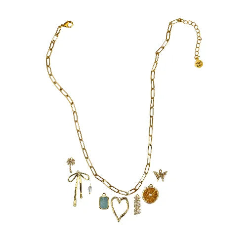 Custom Charm Necklace - Customer's Product with price 75.00 ID F0-fsaxV4xhLuSUCvQjB336C