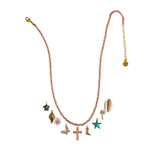 Custom Charm Necklace - Customer's Product with price 78.00 ID Z3FrixAaY1e0pn0E_W6chPI_