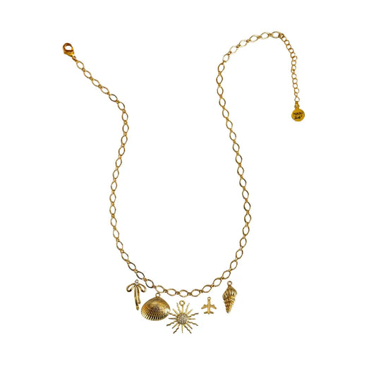 Custom Charm Necklace - Customer's Product with price 58.00 ID Xm_BLY9qS0isgh-qBvB4SqLA