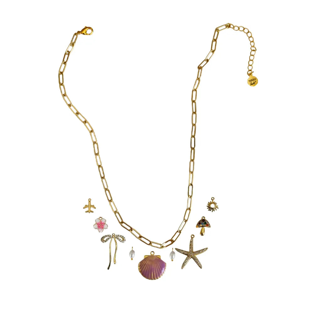 Custom Charm Necklace - Customer's Product with price 76.00 ID 0L1SbfEyloTLcGNlJuI_uSfn
