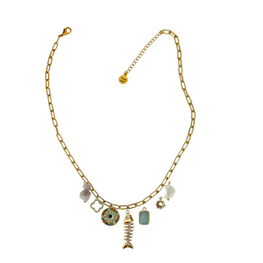 Custom Charm Necklace - Customer's Product with price 60.00 ID Y68Per0xtfzlUDJEIcDWmML8