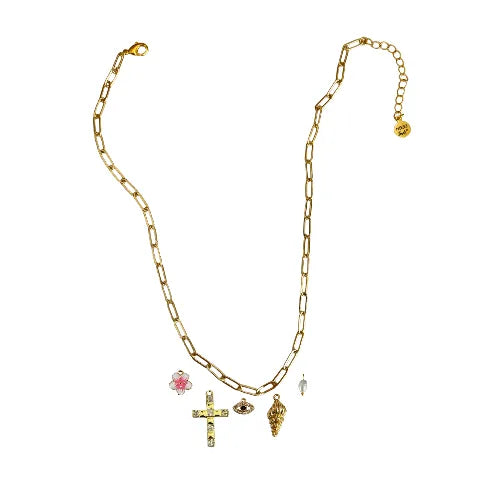 Custom Charm Necklace - Customer's Product with price 51.00 ID fVL2w_9TNdH5qisIGIHkUiIw