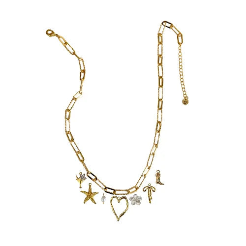 Custom Charm Necklace - Customer's Product with price 62.00 ID -ipuorZI9REGoGyiy4NYBbrz