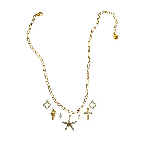 Custom Charm Necklace - Customer's Product with price 60.00 ID F3yjGbcmUxwVXcjxNIFBQVUv