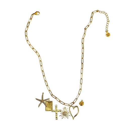 Custom Charm Necklace - Customer's Product with price 66.00 ID EAKe2ZWJhWnKOybl098m2Nj1