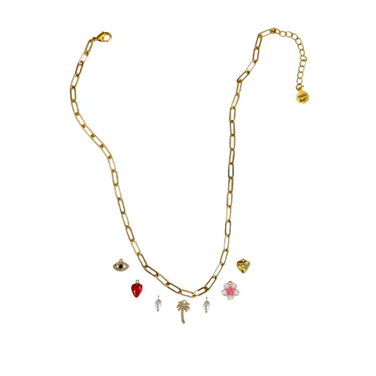 Custom Charm Necklace - Customer's Product with price 60.00 ID hCJEbYFTRsk9qECTk1j91LLM