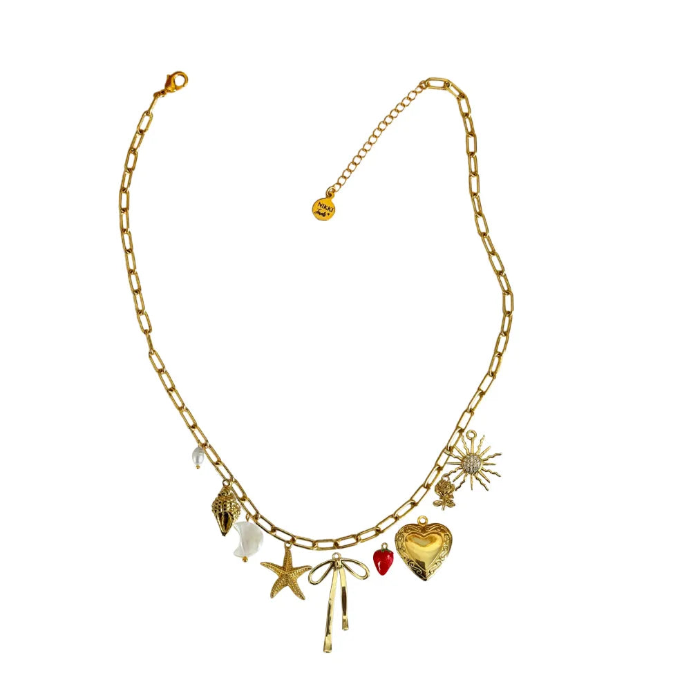 Custom Charm Necklace - Customer's Product with price 76.00 ID hqz3Ac5uL1_OhhxgXbQCeP5e