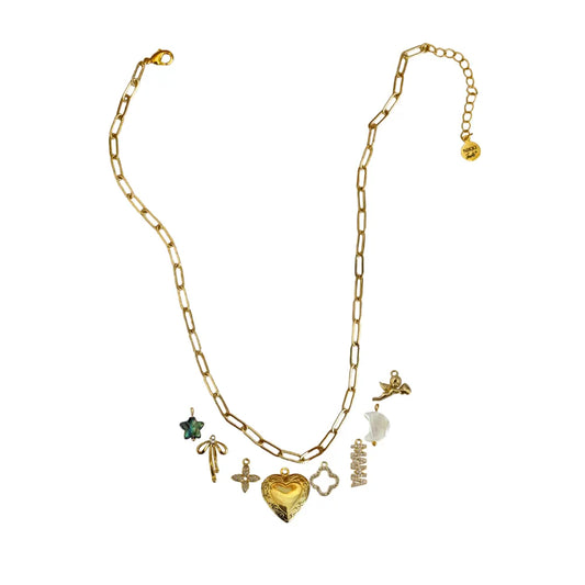 Custom Charm Necklace - Customer's Product with price 68.00 ID o9LdMOMwBAfJSju8e5DbaEnE